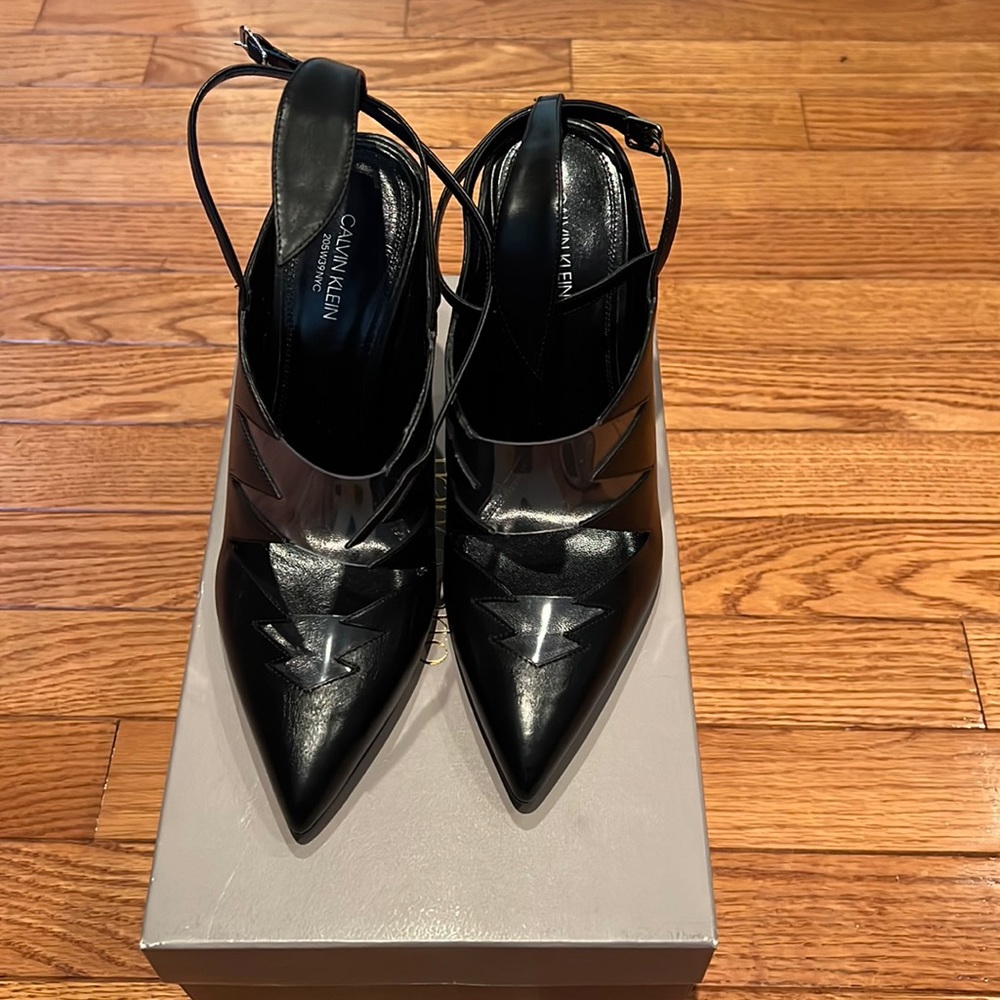 Calvin Klein bootie with ankle strap